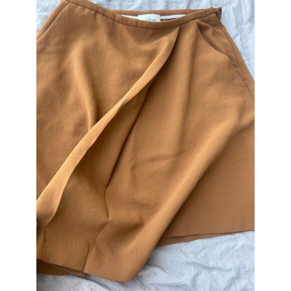 EUC Wilfred camel colored skirt sz: small - Picture 3 of 6